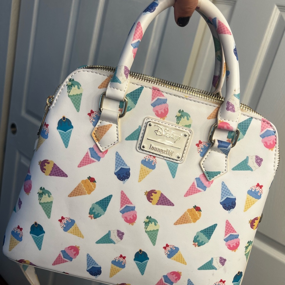 Loungefly Disney Ice Cream Cone Satchel